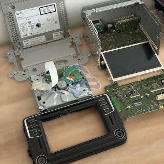 Náprava problému s dotykovým displejem u navigace VW Discover Media MIB2 originální navigace - PQ (5C0035680F). ✅Oprava...